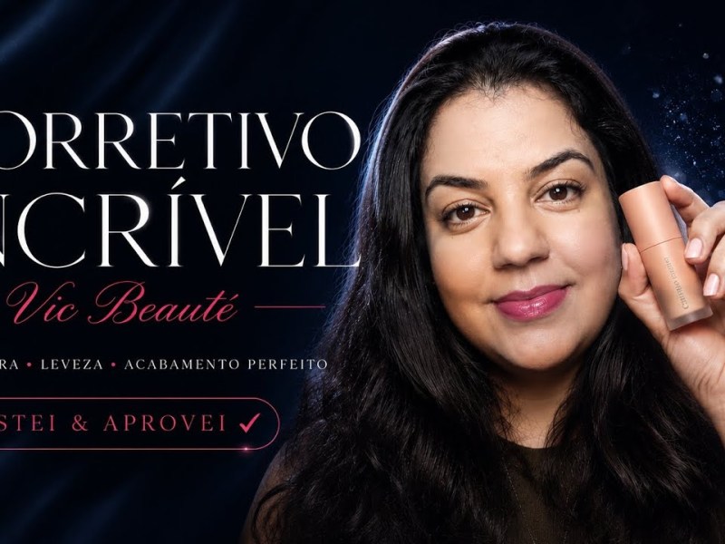 Resenha Corretivo Incrível da Vic&nbsp;Beauté