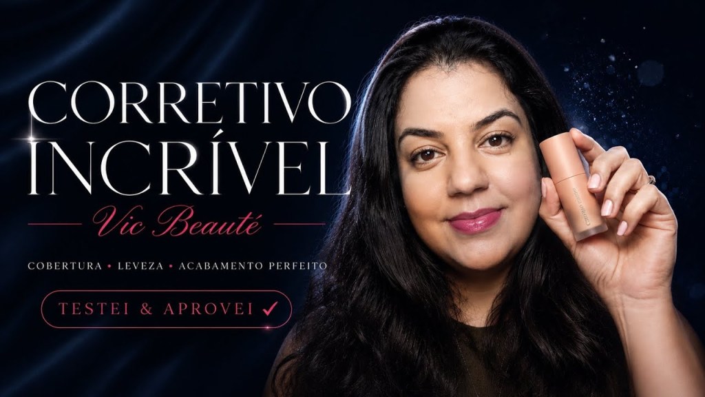 Resenha Corretivo Incrível da Vic&nbsp;Beauté
